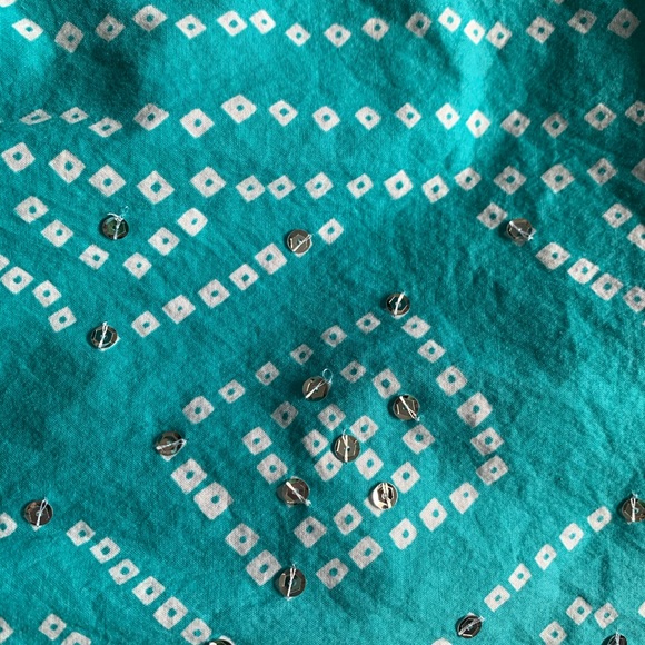 ‼️SOLD‼️Aqua Gap summer sundress sequence. - Picture 2 of 3